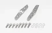 HYPERPRO 1470094S Axial Caliper Support for Motorcycle AH1 Forks, 1.6 inches (40 mm) Pitch & 12.2 inches (310 mm), Silver SUZUKI GSX1100S '81 to '00 (For GSX-R110087-88 Wheels)