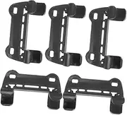 BCOATH 5Pcs Durable Bike Inflator Frame Pump Retaining Bracket Clips Lightweight Fixing Accessories for Bicycle Mounting for Tripod and Frame Positioning