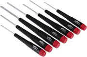 7 Pc Precision Slotted & Phillips Screwdriver Set - Durable & Versatile Tools