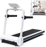 Treadmills with Incline Treadmills Folding Treadmill Electric Motorized Running Machine 1.75HP Power LED Display for Indoor Exercise