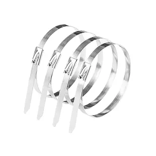強力束環 100cm (10入) 白鐵束帶 金屬束紮帶 固定帶 電線桿 附發票 不銹鋼扎帶 白鐵綁帶 B-SUSCT1M