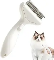 Pet Deshedding Comb,Gradual Curved Pet Grooming Brush For Cats And Dogs - Widened Undercoat Deshedding And Massage Tool For Shedding Massaging Grooming