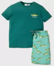 NWT PETER ALEXANDER BOYS FISH THEME PYJAMA SET SIZE 8