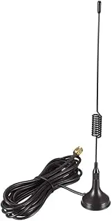 XYWHPGV GSM GPRS WCDMA Antenna 5dBi High Gain RG174 1 Meter Extension Cable SMA Male 2G 3G 700-1800MHz Omni Direction with Magnetic Base(9756b c035a b32b6 6fc35 8f68e d81ee
