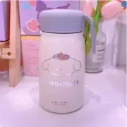 New 350ML Sanroed Pompompurin Sticker Cup Kawaii Anime Stainless Steel Cup