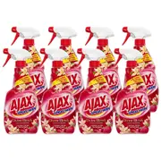 8x Ajax Spray N Wipe 475ml Trigger Bottle Multipurpose Cleaner Vanilla & Berries