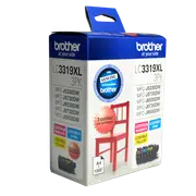 Brother LC3319XL COLOUR VALUE PACK 1XCYAN 1X MAGENTA 1X YELLOW