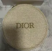 Dior JAPAN Novelty Pouch Vanity w/ Mirror star charm Holiday gift Jewelry Case