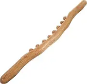 Healvian Wooden Massage Roller Scraping Stick: Trigger Point Massager Stick for Fascia Muscle Abdomen Body Massager Muscle Belly Relief Tool Wooden Sticks Tools Body Massage Rod