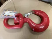 10T CROSBY CARBON SWIVEL HOOK SH10T 10 ton HOOK W/ LATCH 1048666