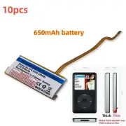 10X 650mAh Internal Li-ion Battery for iPod 5th Video 30GB 7th Classic 160GB