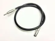 2 FOOT Antenna Extension Cable - Jack To Plug Connector Antenna Adaptor # EL-2