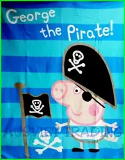 Brand new George Peppa Pig boys kids children Blanket throw rug