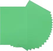 sourcing map 20 Sheets Green Cardstock Printer Paper 8.5" x 11" A4 Thick Paper Sheet 250gsm/170lb Bulk Card Stock for Printer DIY Scrapbook Menus Cards Invitations and Crafts