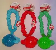 AFP PULL ROPE/BALL TOY * PULL AND PLAY * 3 TYPES * 12 INCH * MED/LG ** NEW *