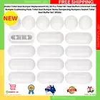 Toilet Seat Bumper Replacement Kit, 20 Pcs Toilet WC Seat Buffers Universal Toil
