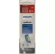 5 PACK SONICARE SIMPLY CLEAN REPLACEMENT TOOTHBRUSH HEADS SONIC CARE SIMPLYCLEAN