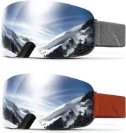 Ski Goggles for Men Women Snow Goggles Anti fog Snowboard Goggles with 100% UV P
