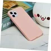 Silicone Phone Case Cover for 12 Liquid 12 Pro Phone Cover 12 Phone Shell Flexible Phone Case Shockproof Phone Case 12 Pro Phone Case Phone Shell for 12 Case for 12 Pink