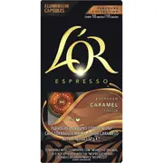 L'OR Espresso Caramel Coffee Pods 10 pack