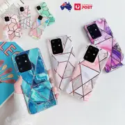 For Samsung Galaxy A71 A72 5G A52 Case Marble TPU Shockproof Silicone Gel Cover