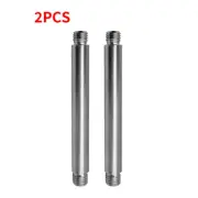 150mm Extension Rod Mini Pole 5/8 Thread M16 For Surveying GPS Stainless Steel