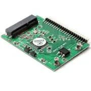 mSATA SSD to 44 Pin IDE Converter Adapter as 2.5 Inch IDE HDD 5 Volt For Laptop