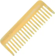 Giorgio G30 Large 5.75 Inch Hair Detangling Comb, Wide Teeth for Thick Curly Wavy Hair. Long Hair Detangler Comb For Wet and Dry. Handmade of Cellulose, Saw-Cut, Hand Polished, Ivory