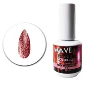 WAVE - UV LED Gel Nails Polish Glitter Titanium 31 Rose Mosacato