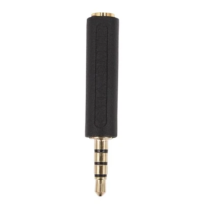 High quality Rubber Earphone Adapter convert OMTP to CTIA or CTIA5882