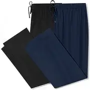 [U2SKIIN] Mens Cotton Super Soft Lightweight Lounge Pajama Pants