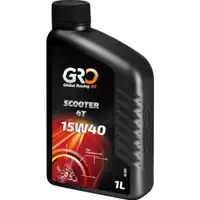 在飛比找有閑購物優惠-GRO SCOOTER 4T 15W40 機車機油 速克達專