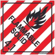 Class 4.1 - Flammable Solid | Hazchem Signs