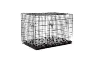 Dog Crate Puppy Cage Cat Crate Kennel Rabbit House with Bed Collapsible XL 42"