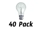 40 = 40 x 60W Generic Light Globe Bulbs Lamps 240 Clear BC B22 Bayonet