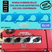 HONDA B-Series Billet Coil-On-Plug Adaptor For K20 Conversion Fit (Blue Colour)