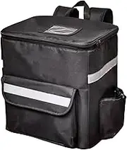 Folpus Insulated Food Delivery Bag Food Delivery Backpack Reusable, Thermal Food Bag, Grocery Bag Insulated Bag for Camping Travel