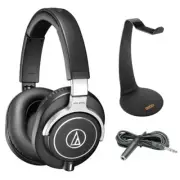 Audio-Technica ATH-M70x Pro Monitor Headphones w/ Headphone Stand & Cable 10'