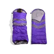 Micro Compact Design Thermal Sleeping Bag Purple
