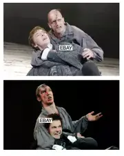 FRANKENSTEIN 2011 BENEDICT CUMBERBATCH JONNY LEE MILLER THEATER STAGE PHOTOS (2)