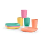 NEW Tupperware 8 pc Mini Party Set pastel colors