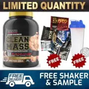 MAX'S CLEAN MASS 2.72KG || LEAN GAINER PROTEIN WPI WPC CARBOHYDRATES BCAAS $