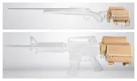 在飛比找Yahoo!奇摩拍賣優惠-特戰 槍托 貼腮 加高枕 沙 (BB槍瓦斯槍空氣槍CO2槍電