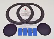 ESS AMT1A 12" Woofer Foam Kit - Speaker Repair w/ Dust Caps!