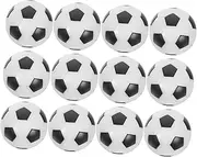TOBBOMEY 12pcs Soccer Replacement Balls Durable Resin Foosball Table Accessories for Compatibility and Smooth Gameplay for Tabletop Football Games