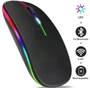 Mouse PC Wireless Bluetooth Rechargeable USB Wireless for Computer Notebook