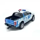 Emergency Squad Blue Hawk Police Car Pull Back -Gift Child Toy -Decoration