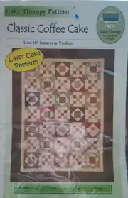 Classic Coffee Cake Layer Quilt Pattern CQS039 2008