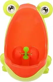 Toyvian Frog Shape Potty Training Urinal for Boys Standing Toilet Training Detachable Spill Design Fun Practical Urinal