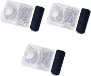 Operitacx 213 Pcs Wig Making Tools 50 t Pins 20 c Curved Needles 260 Yard Thread for Blocking Crafts